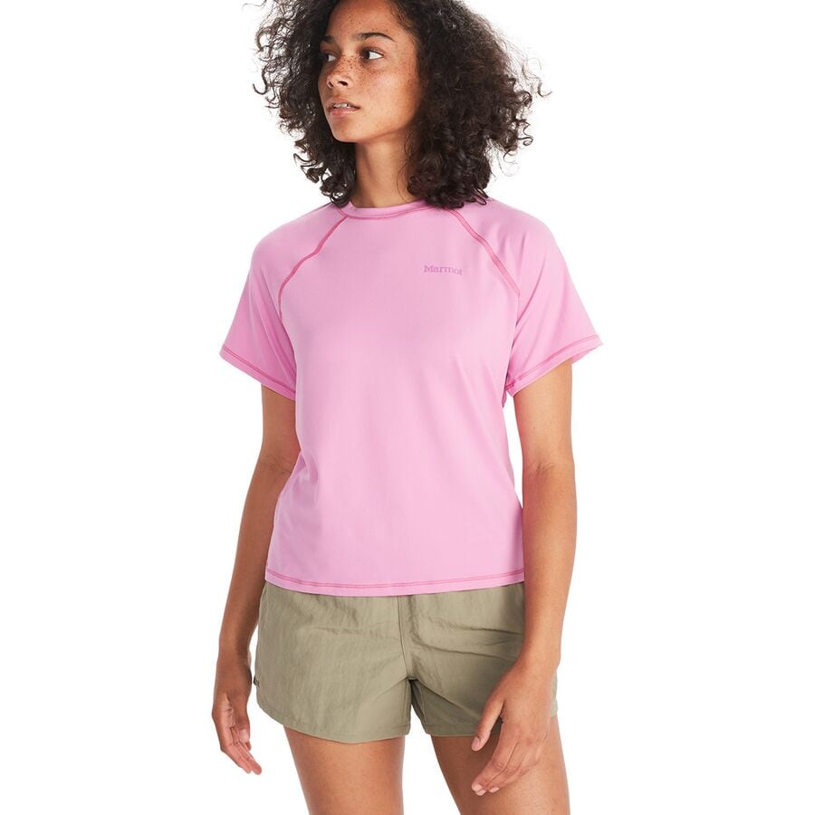 () }[bg fB[X EBhbW V[gX[u T-Vc - EBY Marmot women Windridge Short-Sleeve T-Shirt - Women's Wild Orchid