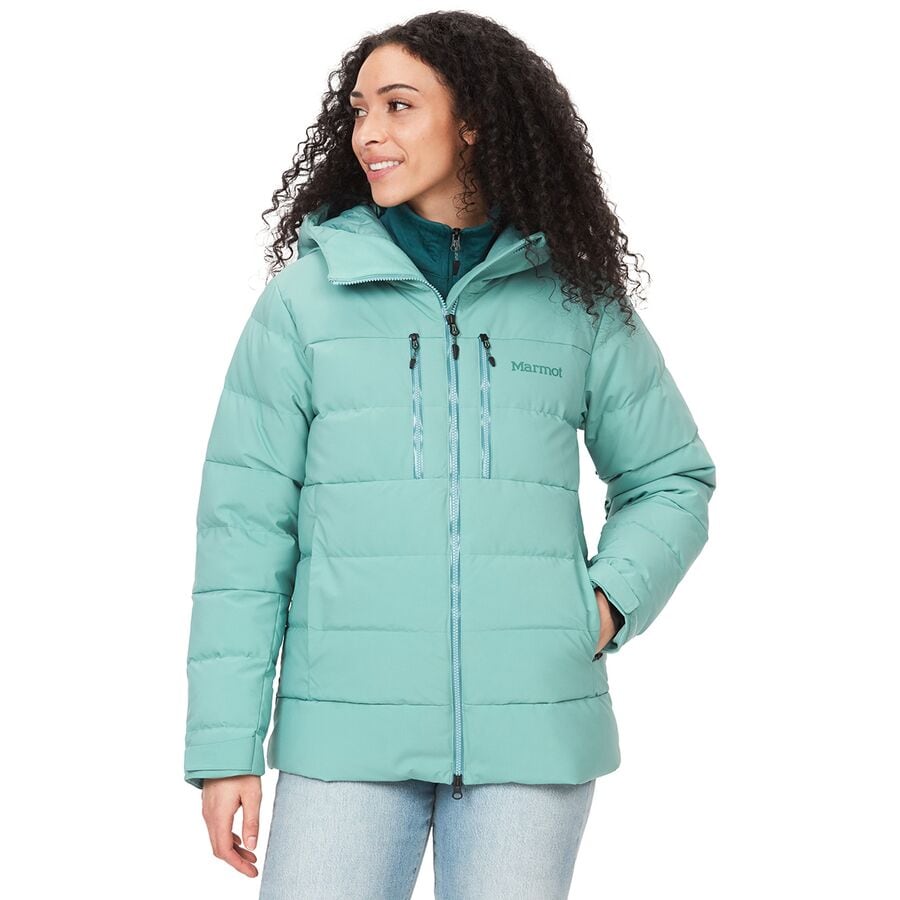 (取寄) マーモット レディース スリングショット ダウン ジャケット - ウィメンズ Marmot women Slingshot Down Jacket - Women's Blue Agave