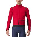 () JXe Y At@ hbsI [X WPbg - Y Castelli men Alpha Doppio RoS Jacket - Men's Pompeian Red/Black Reflex/Black