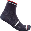 (取寄) カステリ ロッソ コルサ プロ 9 ソック Castelli Rosso Corsa Pro 9 Sock Savile Blue