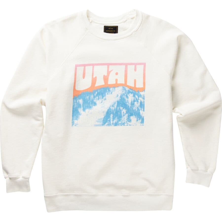 () IWiguh fB[X ^ XEFbgVc - EBY Original Retro Brand women Utah Sweatshirt - Women's Antique White