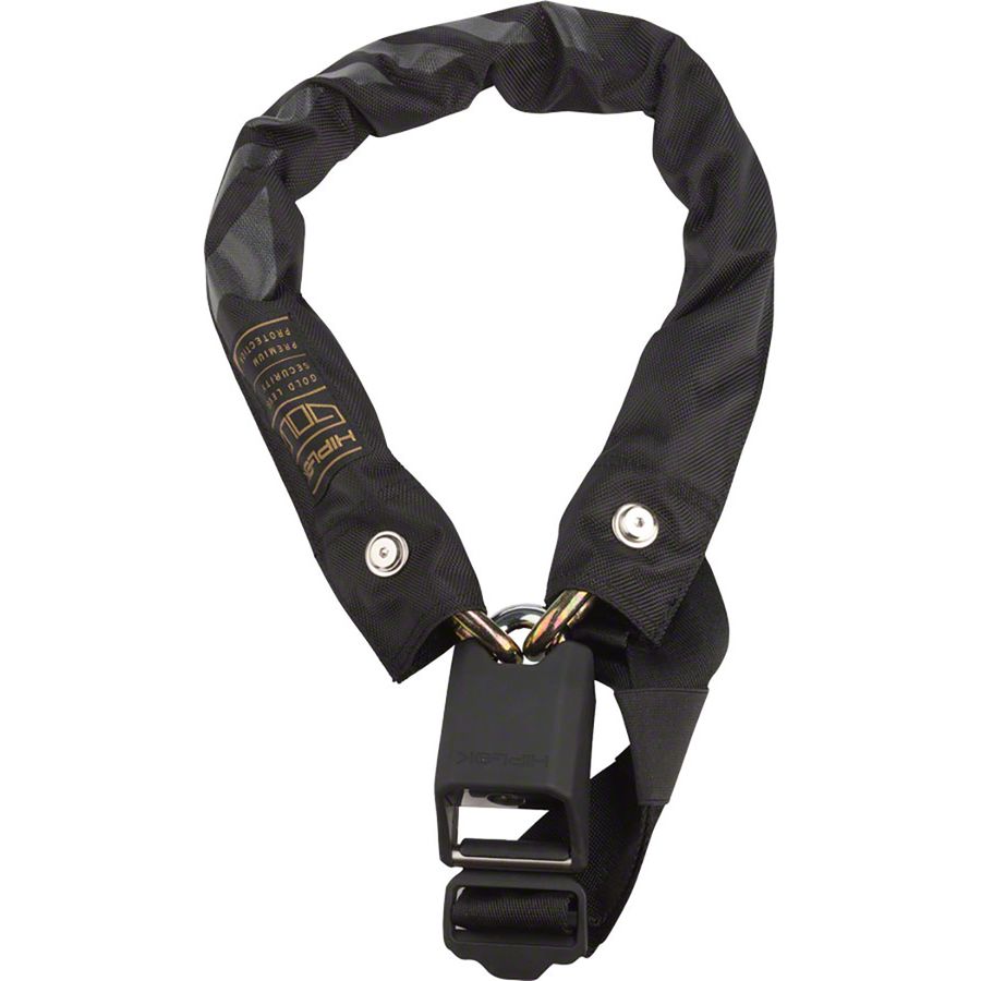 () qvbN EFAu `FC bN Hiplok Wearable Chain Lock All Black
