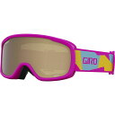 () W LbY oX^[ S[OY - LbY Giro kids Buster Goggles - Kids' Pink Geo Camo/Amber Rose