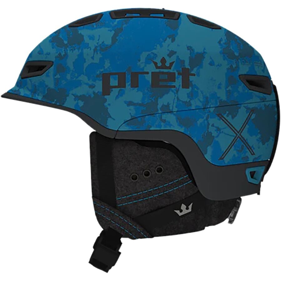 () ץåȥإå ե塼꡼ X ߥץ إå Pret Helmets Fury X Mips Helmet Blue Storm