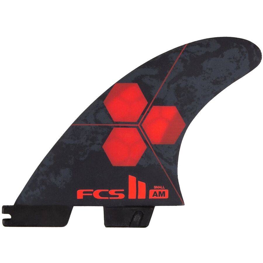 (取寄) FCS am Pc スラスター サーフボード フィンズ FCS AM PC Thruster Surfboard Fins Red