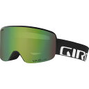 () W ANVX S[OY Giro Axis Goggles Black Wordmark/Vivid Emerald/Vivid Infrared