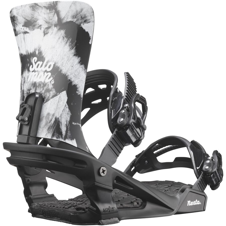 ()  ǥ Ρܡ Хǥ - 2024 -  Salomon women Nesta Snowboard Binding - 2024 - Women's Black