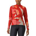 (取寄) カステリ レディース トロピカーレ ロング-スローブ ジャージ - ウィメンズ Castelli women Tropicale Long-Sleeve Jersey - Women's Mineral Red