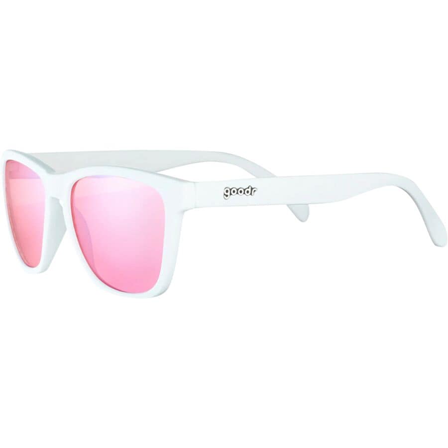 () O_[ TOX OG/StEFA |[CYh Goodr OG/Golf Polarized Sunglasses Au Revoir, Gopher/White/Rose Golf Lens