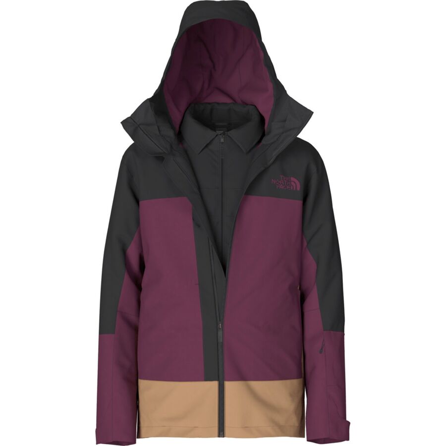 () m[XtFCX Y T[{[ GR Xm[ gNCCg WPbg - Y The North Face men ThermoBall Eco Snow Triclimate Jacket - Men's Boysenberry/TNF Black
