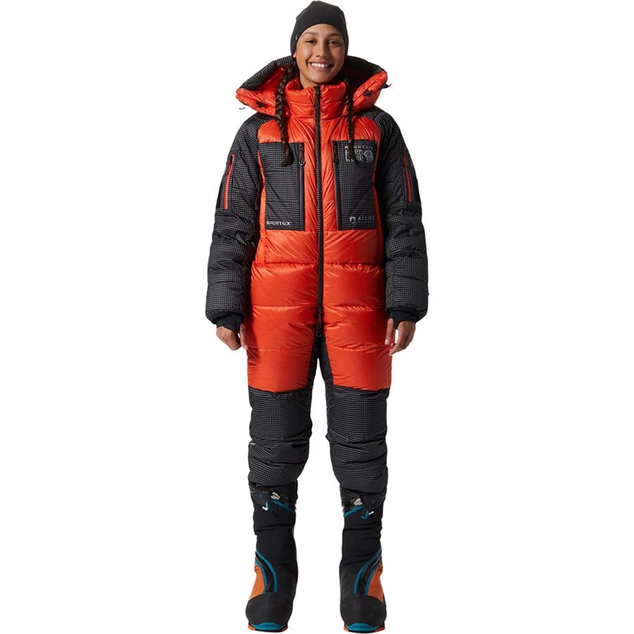 (取寄) マウンテンハードウェア レディース アブソリュート ゼロ スーツ - ウィメンズ Mountain Hardwear women Absolute Zero Suit - Women's State Orange