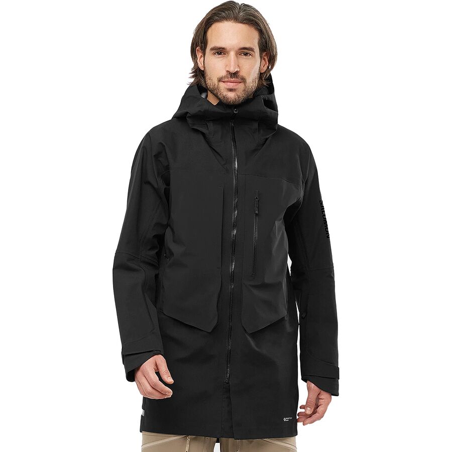 (取寄) サロモン メンズ スタンス 3l ロング ジャケット - メンズ Salomon men Stance 3L Long Jacket - Men's Night Sky/Roasted Cashew