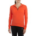 () ݥƥ ǥ ե - ȥå -  La Sportiva women Swift Long-Sleeve Top - Women's Cherry Tomato/Carbon