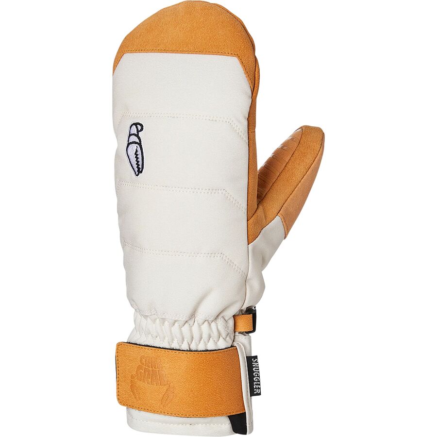 () ֥ ǥ ʥ顼 ߥȥ -  Crab Grab women Snuggler Mitten - Women's Cream/Tan