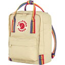 (取寄) フェールラーベン レインボー ミニ 7L バックパック Fjallraven Kanken Rainbow Mini 7L Backpack Light Oak/Rainbow Pattern