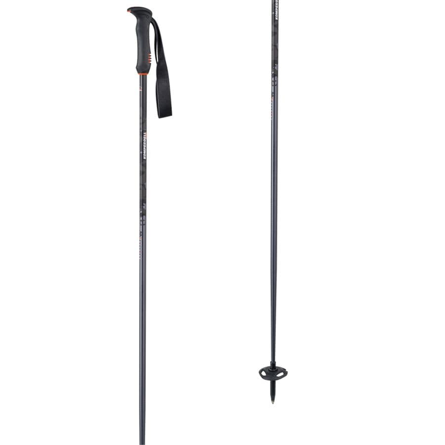 (取寄) コンパーデル ディセント ティー スキー ポールズ Komperdell Descent Ti Ski Poles Grey