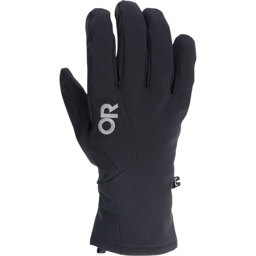 () AEghA T[` Y VAVbg \tgVF O[u - Y Outdoor Research men Sureshot Softshell Gloves - Men's Black