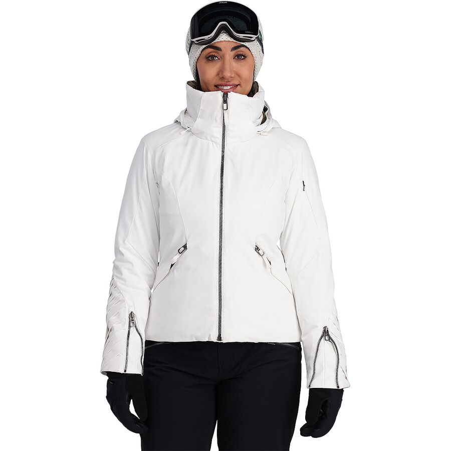 () XpC_[ fB[X siN Gtx CtBjA m[ tH[ WPbg - EBY Spyder women Pinnacle GTX Infinium No Faux Jacket - Women's White