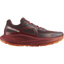 (取寄) サロモン メンズ グライド マックス トレイル ランニング シューズ - メンズ Salomon men Glide Max Trail Running Shoe - Men's Bitter Chocolate/Red Dahlia/Shocking Orange