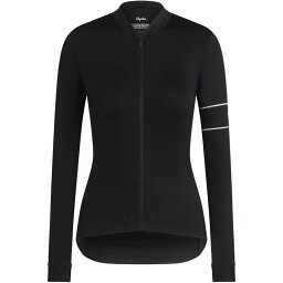 (取寄) ラファ レディース プロ チーム ロング-スローブ サーマル ジャージ - ウィメンズ Rapha women Pro Team Long-Sleeve Thermal Jersey - Women's Black/White