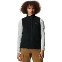 (取寄) マウンテンハードウェア レディース ハイキャンプ フリース ベスト - ウィメンズ Mountain Hardwear women HiCamp Fleece Vest - Women's Black