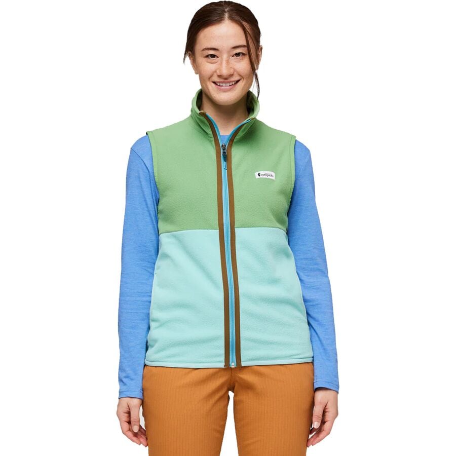 (取寄) コトパクシ レディース アマドゥ フリース ベスト - ウィメンズ Cotopaxi women Amado Fleece Vest - Women's Kelp & Sea Glass