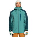 () NCbNVo[ Y ~bV ubN WPbg - Y Quiksilver men Mission Block Jacket - Men's Brittany Blue