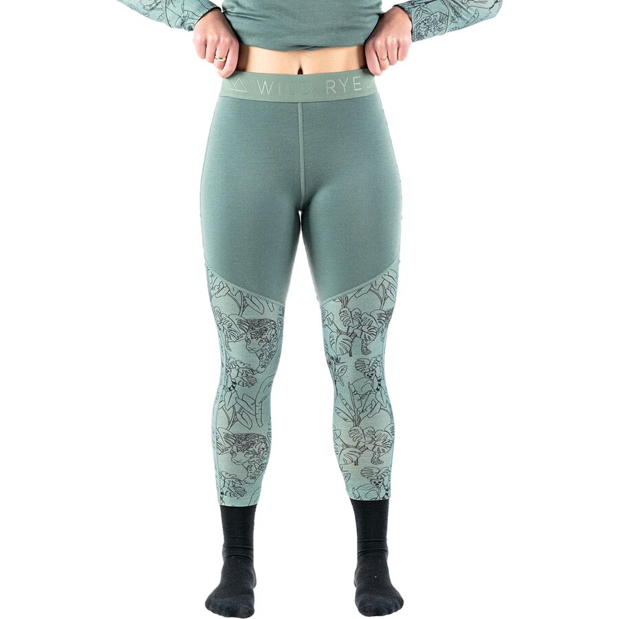 () ChC fB[X W[ MX - EBY Wild Rye women Jane Legging - Women's Queen of the Jungle/Slate