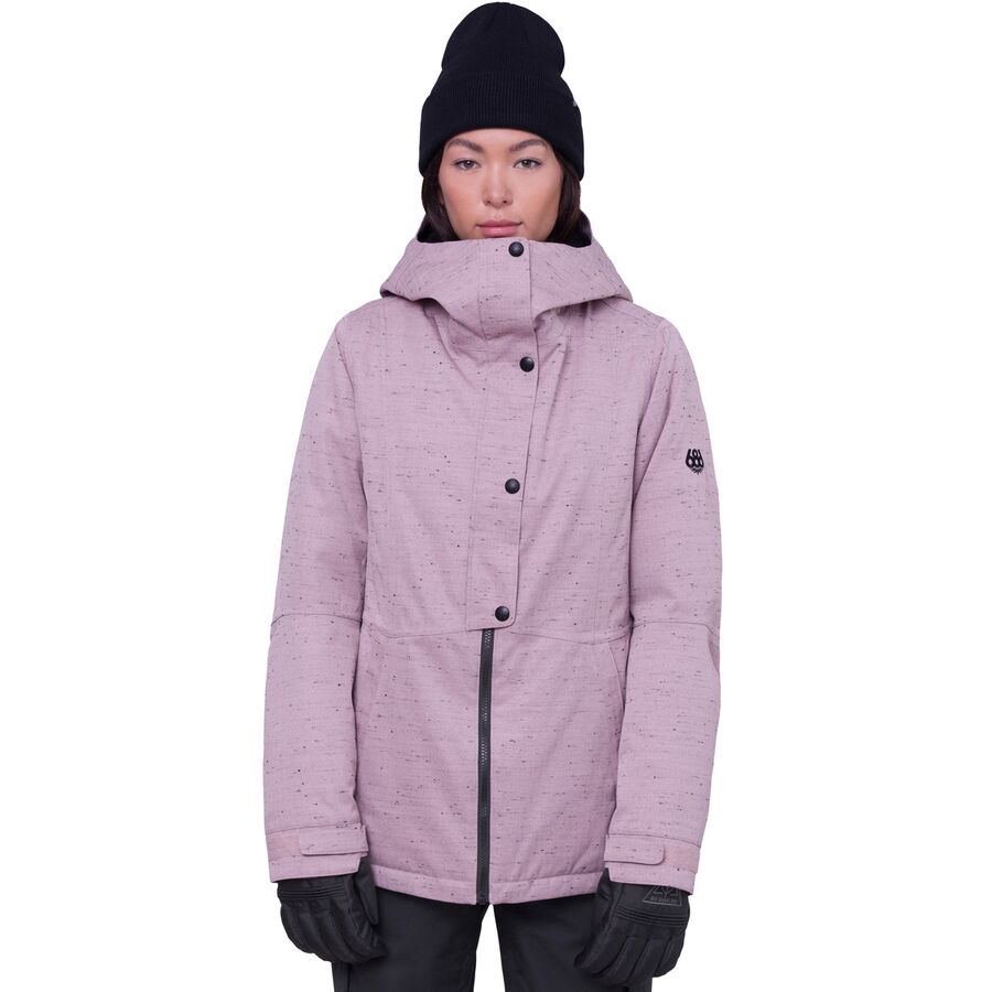 (取寄) シックスエイトシックス レディース ルーモア インサレーテッド ジャケット - ウィメンズ 686 women Rumor Insulated Jacket - Women's Dusty Mauve Slub