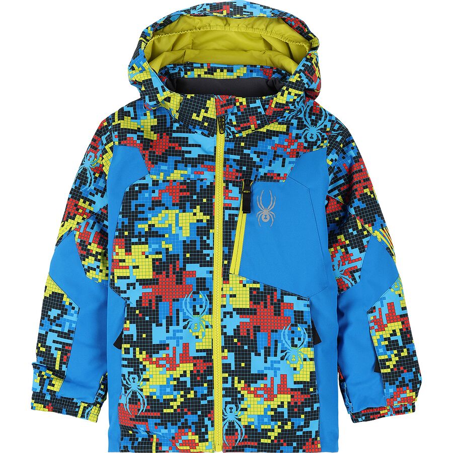 (取寄) スパイダー リーダー インサレーテッド スキー ジャケット - リトル ボーイズ Spyder Leader Insulated Ski Jacket - Little Boys' Digi Bug