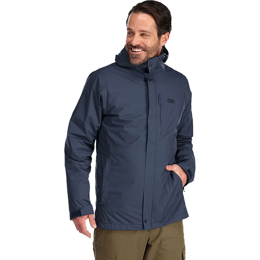 () ȥɥ ꥵ  ե쥤 ꡼ ѡ -  Outdoor Research men Foray 3-in-1 Parka - Men's Naval Blue