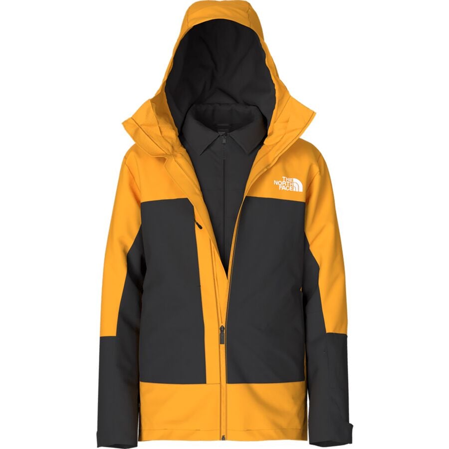 () m[XtFCX Y T[{[ GR Xm[ gNCCg WPbg - Y The North Face men ThermoBall Eco Snow Triclimate Jacket - Men's Summit Gold
