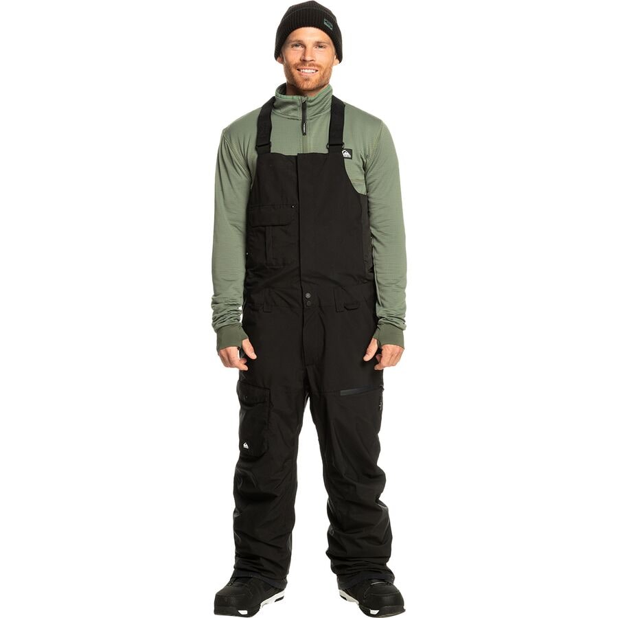 クイックシルバー (取寄) クイックシルバー メンズ ユーティリティ ビブ パンツ - メンズ Quiksilver men Utility Bib Pant - Men's True Black