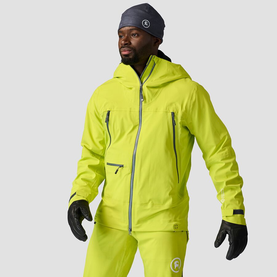 () Хåȥ꡼  -ƥå ɥȥåѡ ϥ֥å ġ 㥱å -  Backcountry men GORE-TEX WINDSTOPPER Hybrid Touring Jacket - Men's Lime Punch