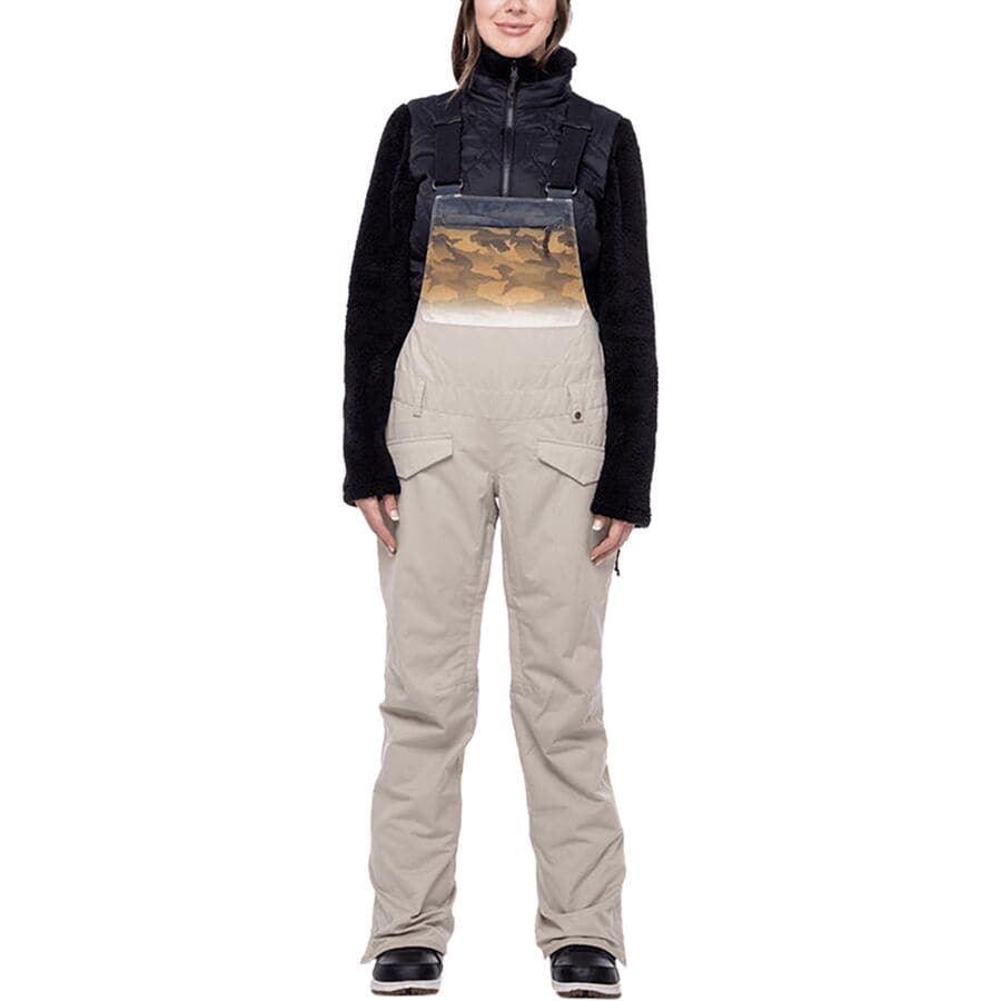 (取寄) シックスエイトシックス レディース ハーパー シェル ビブ パンツ - ウィメンズ 686 women Harper Shell Bib Pant - Women's Putty Camo Fade