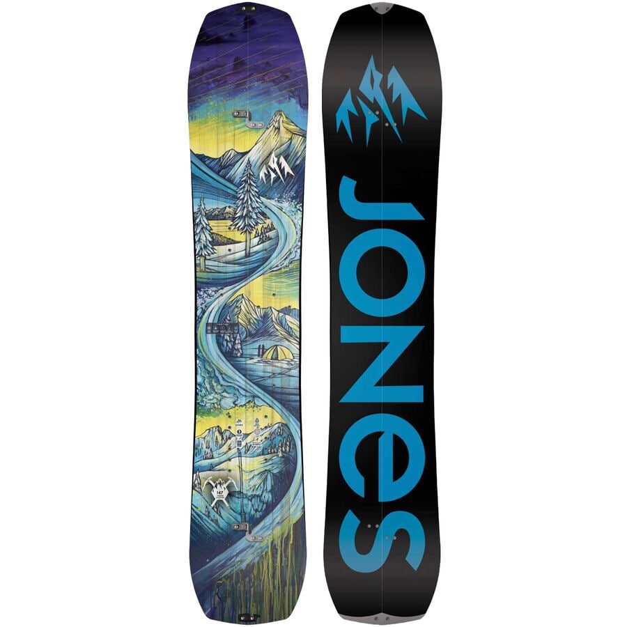 (取寄) ジョーンズスノーボード キッズ ソリューション スプリットボード - キッズ Jones Snowboards kids Solution Splitboard - Kids' Black