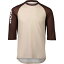 (取寄) POC メンズ MTB ピュア 3/4 ジャージ - メンズ POC men MTB Pure 3/4 Jersey - Men's Light Sandstone Beige/Axinite Brown