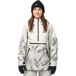 (取寄) ジョーンズスノーボード レディース マウント サーフ リサイクル アノラック - ウィメンズ Jones Snowboards women Mtn Surf Recycled Anorak - Women's Glacier Allover