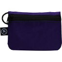 (取寄) バックカントリー X エッセンシャリスト ミニ ジップ ポーチ Backcountry x Flowfold Essentialist Mini Zip Pouch Purple 1