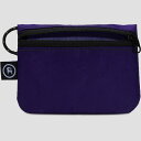 (取寄) バックカントリー X エッセンシャリスト ミニ ジップ ポーチ Backcountry x Flowfold Essentialist Mini Zip Pouch Purple 2