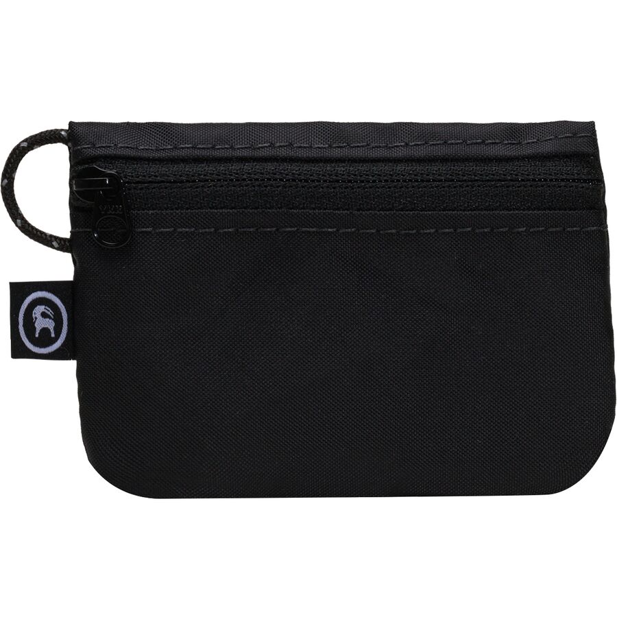 (取寄) バックカントリー X エッセンシャリスト ミニ ジップ ポーチ Backcountry x Flowfold Essentialist Mini Zip Pouch Black