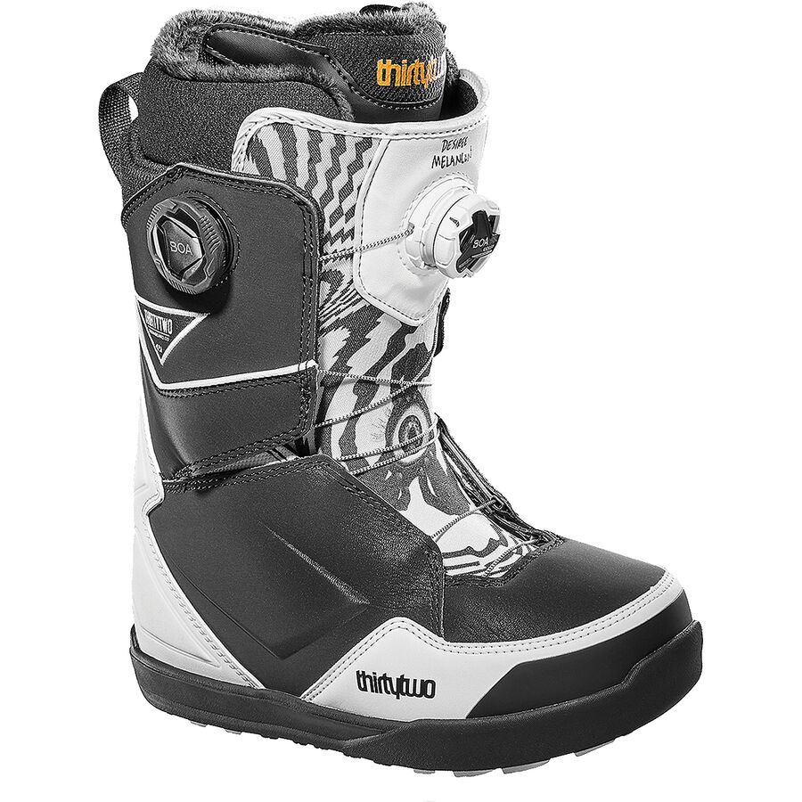 () ƥġ ǥ å ֥ ܥ 󥳥 Ρܡ ֡ - 2024 -  ThirtyTwo women Lashed Double BOA Melancon Snowboard Boots - 2024 - Women's Black/White