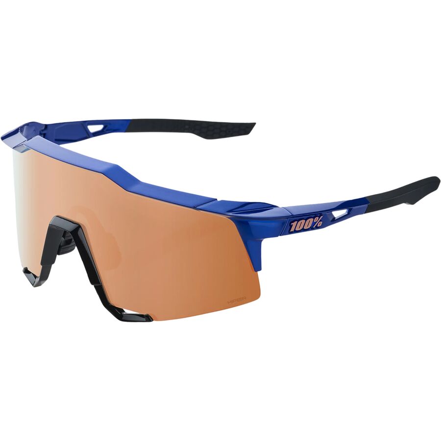 () 100% Xs[hNtg TOX 100% Speedcraft Sunglasses Gloss Cobalt Blue