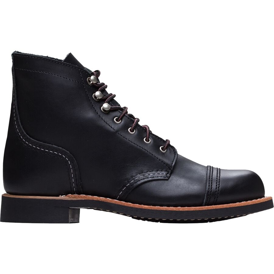 (取寄) レッドウィング レディース アイロン レンジャー ブーツ - ウィメンズ Red Wing Heritage women Iron Ranger Boots - Women's Black Boundary Leather