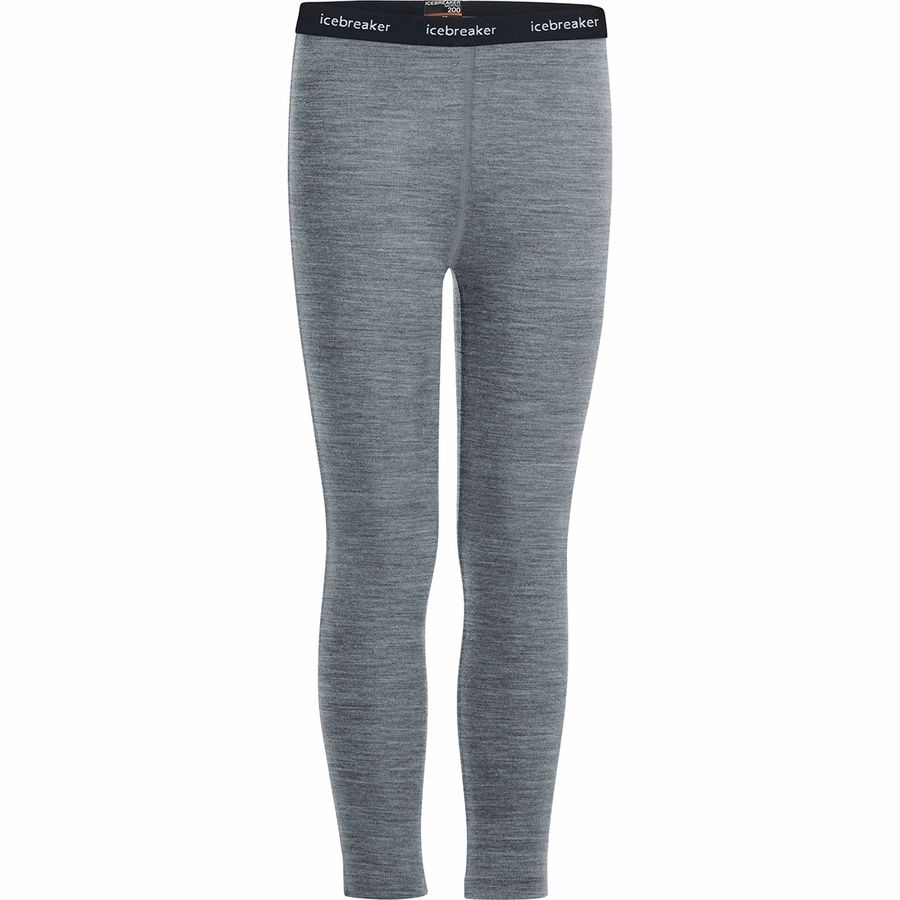 () ֥쥤 ܡ ܥǥեå 200  쥮 - ܡ Icebreaker boys BodyFit 200 Oasis Legging - Boys' Gritstone Heather