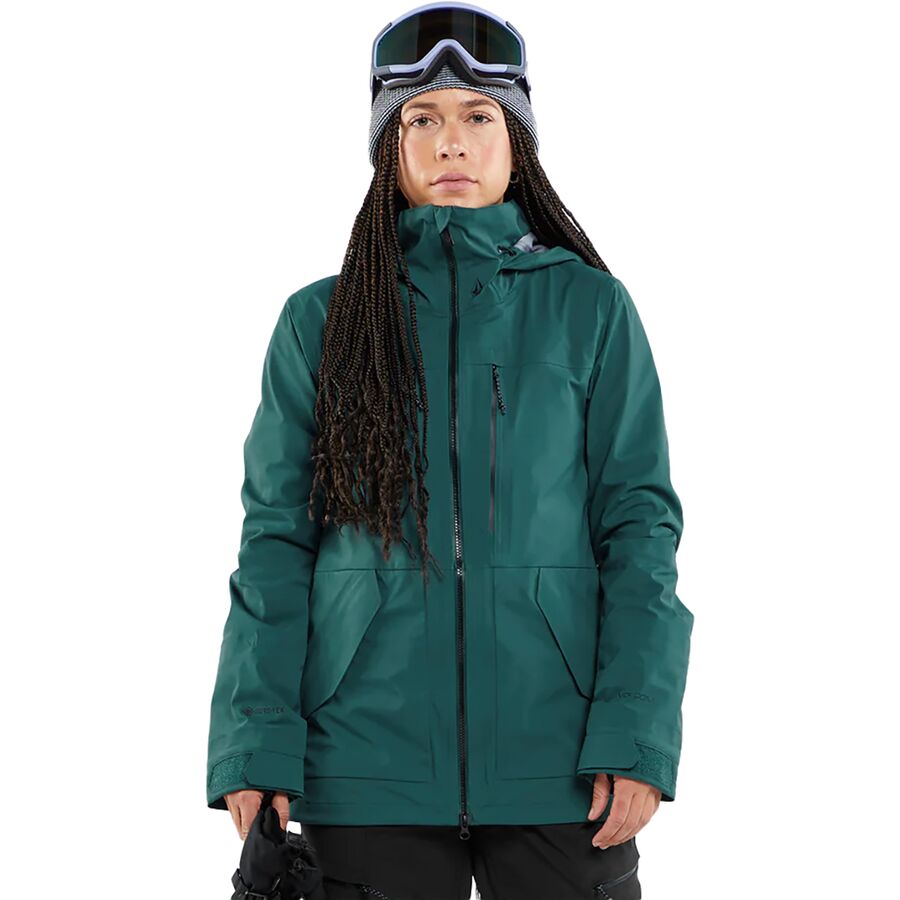 () {R fB[X VS 3l Xgb` Gtx WPbg - EBY Volcom women VS 3L Stretch GTX Jacket - Women's Balsam