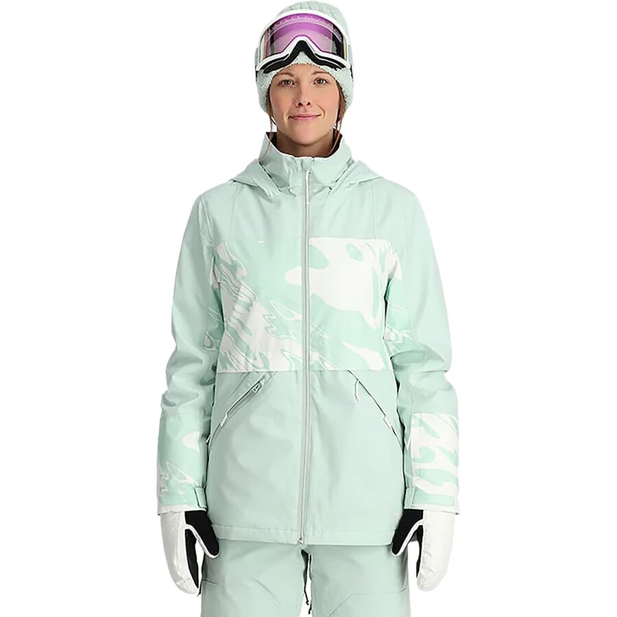 () XpC_[ fB[X tB[h WPbg - EBY Spyder women Field Jacket - Women's White Combo