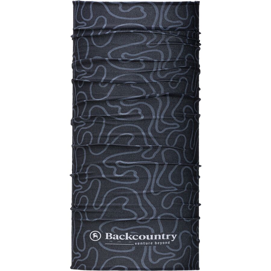 (取寄) バックカントリー X バフ Topo スクリブル UV バフ Backcountry x Buff Topo Scribble UV Buff Black