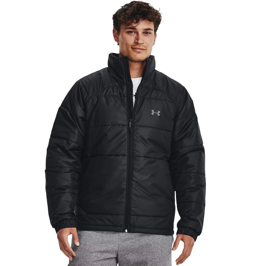 (取寄) アンダーアーマー メンズ ストーム インサレーテッド ジャケット Under Armour men Storm Insulated Jacket - Men's Black/Pitch Gray