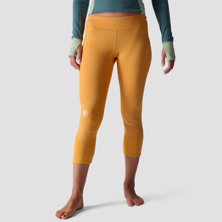 () obNJg[ fB[X nCubg Obh t[X 3/4 {g - EBY Backcountry women Hybrid Grid Fleece 3/4 Bottom - Women's Ermine